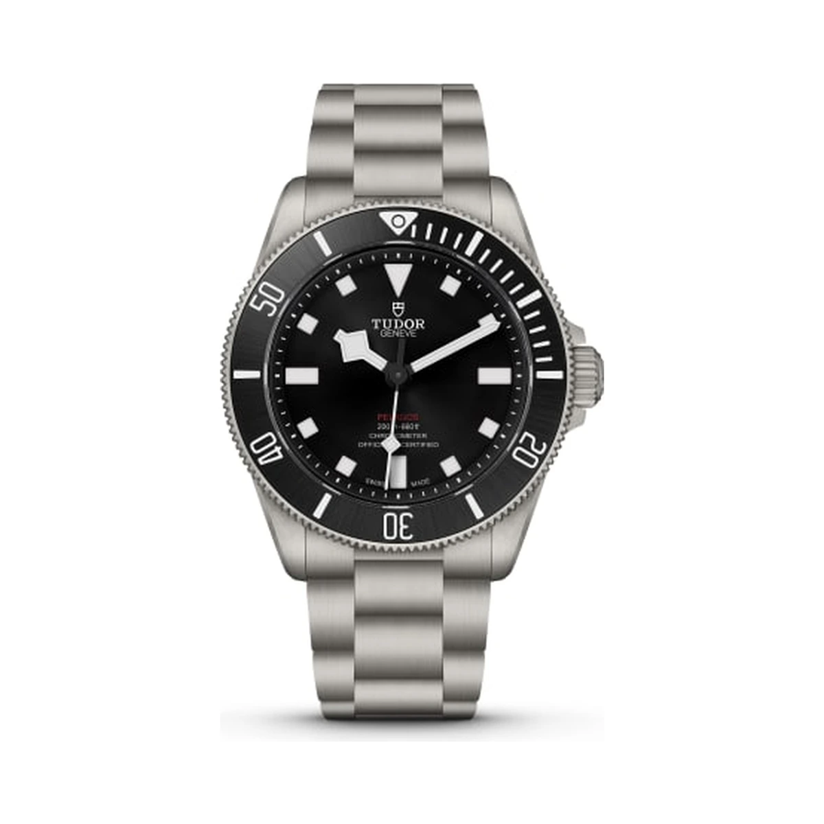 Authentic Tudor Pelagos 39 ref. M25407N-0001, Black, Titanium bracelet